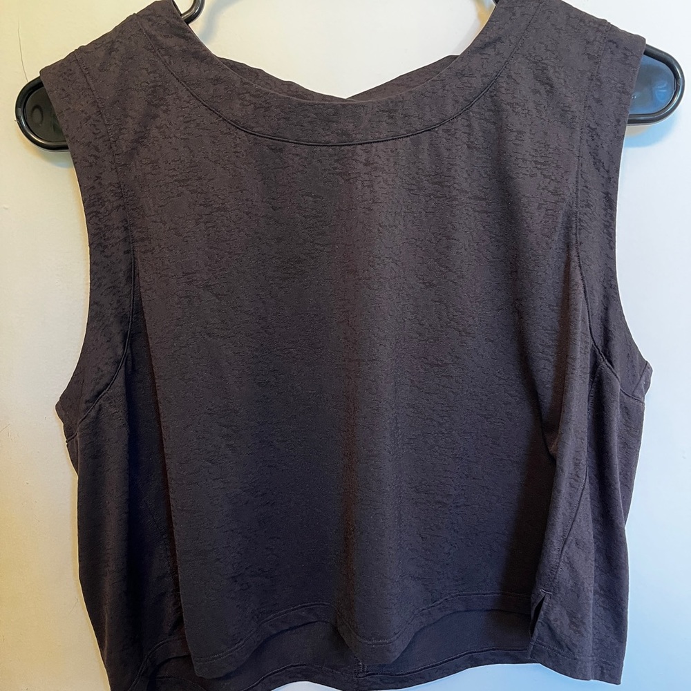 lululemon Cropped Training Tank Top